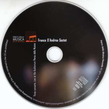 3CD/Set di cofanetti Franco D'Andrea: Three Concerts. Live At The Auditorium Parco Della Musica