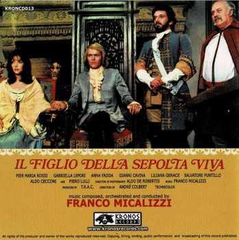CD Franco Micalizzi: Il Figlio Della Sepolta Viva (Original Motion Picture Soundtrack)