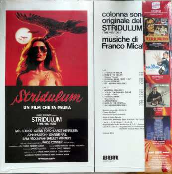 LP Franco Micalizzi: Stridulum (The Visitor) (Colonna Sonora Originale Del Film)