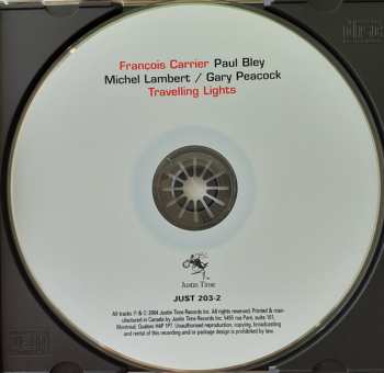 CD Francois Carrier: Travelling Lights