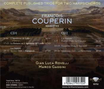 2CD François Couperin: Complete Published Trios For Two Harpsichords