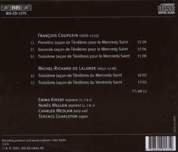 CD Michel Richard Delalande: Leçons De Ténèbres