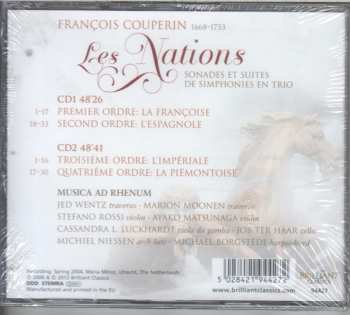 2CD François Couperin: Couperin; Les Nations