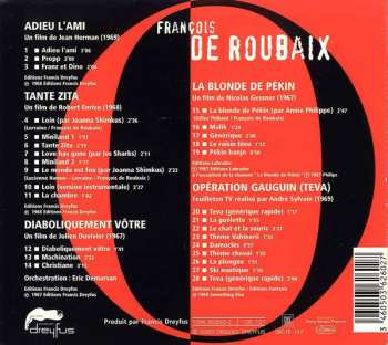 CD François De Roubaix: Bandes Originales De Films - Musiques De François De Roubaix