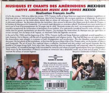 CD François Jouffa: Musiques Et Chants Des Amérindiens (Peuples Maya, Totonaque, Cora - Mexique)