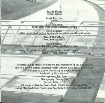 CD Frank Black And The Catholics: Black Letter Days