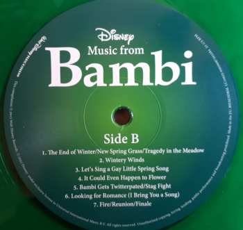 LP Frank Churchill: Music From Bambi LTD | CLR
