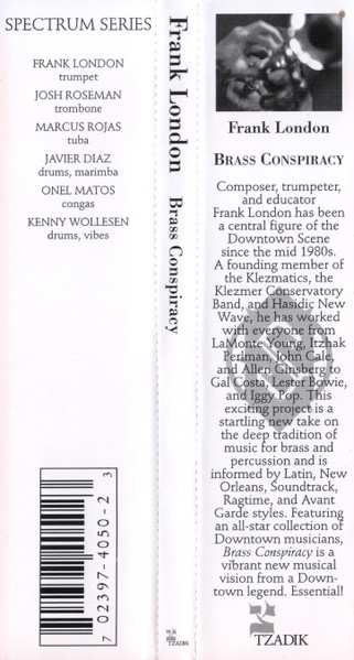 CD Frank London: Brass Conspiracy