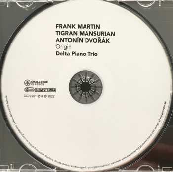 CD Antonín Dvořák: Origin