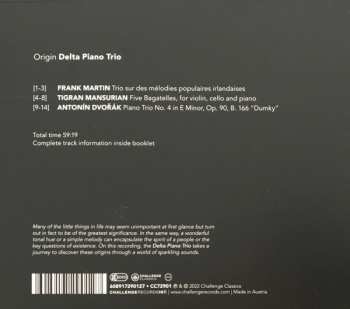CD Antonín Dvořák: Origin