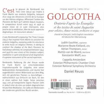 2CD/Set di cofanetti Frank Martin: Golgotha