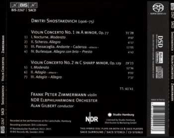 SACD Dmitri Shostakovich: Shostakovich Violin Concertos 1 & 2