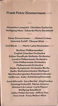 30CD/Set di cofanetti Frank Peter Zimmermann: The Complete Warner Recordings