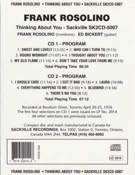 2CD Frank Rosolino: Thinking About You