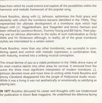 2CD Frank Rosolino: Thinking About You