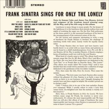 CD Frank Sinatra: Sings For Only The Lonely LTD