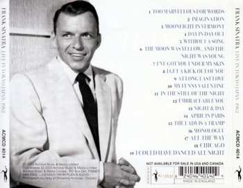 CD Frank Sinatra: Live In Tokyo Japan 1962