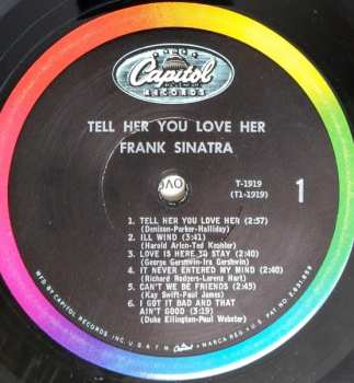 LP Frank Sinatra: Tell Her You Love Her