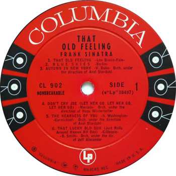LP Frank Sinatra: That Old Feeling