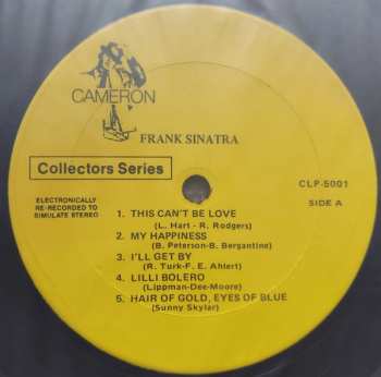 LP Frank Sinatra: The First Times...