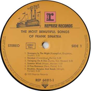 2LP Frank Sinatra: The Most Beautiful Songs Of Frank Sinatra