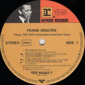 3LP/Set di cofanetti Frank Sinatra: Trilogy: Past, Present & Future