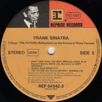 3LP/Set di cofanetti Frank Sinatra: Trilogy: Past, Present & Future