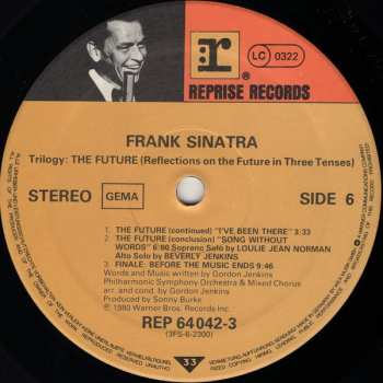 3LP/Set di cofanetti Frank Sinatra: Trilogy: Past, Present & Future