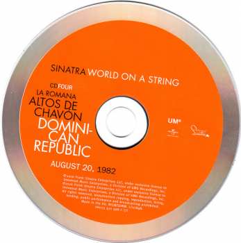 4CD/DVD/Set di cofanetti Frank Sinatra: World On A String LTD