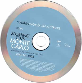 4CD/DVD/Set di cofanetti Frank Sinatra: World On A String LTD