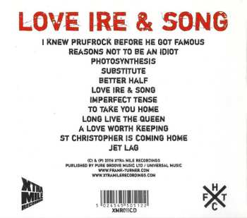 CD Frank Turner: Love Ire & Song
