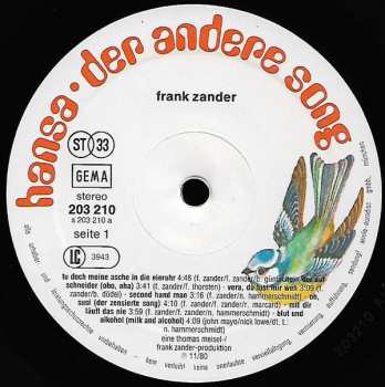 LP Frank Zander: Frank Zander
