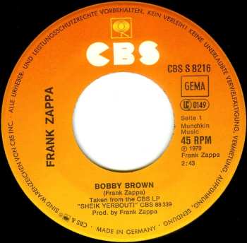 SP Frank Zappa: Bobby Brown