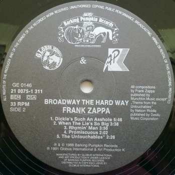 LP Frank Zappa: Broadway The Hard Way