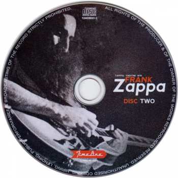 4CD/Set di cofanetti Frank Zappa: Capitol Theatre 1978