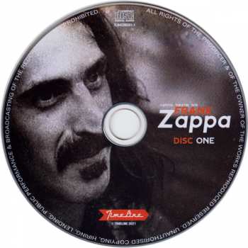 4CD/Set di cofanetti Frank Zappa: Capitol Theatre 1978