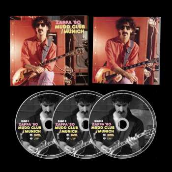 3CD Frank Zappa: Mudd Club / Munich '80