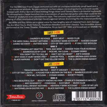 4CD/Set di cofanetti Frank Zappa: Philadelphia 1980