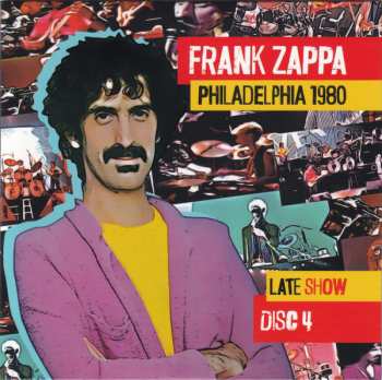 4CD/Set di cofanetti Frank Zappa: Philadelphia 1980