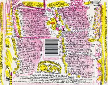 2CD Frank Zappa: Playground Psychotics