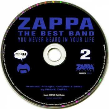 2CD Frank Zappa: The Best Band You Never Heard In Your Life