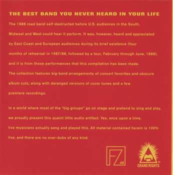 2CD Frank Zappa: The Best Band You Never Heard In Your Life