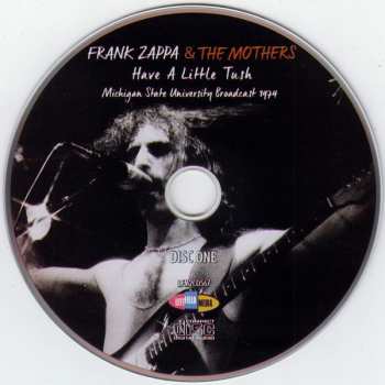 4CD/Set di cofanetti Frank Zappa: The Broadcast Archives