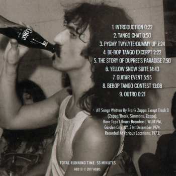 4CD/Set di cofanetti Frank Zappa: The Broadcast Archives