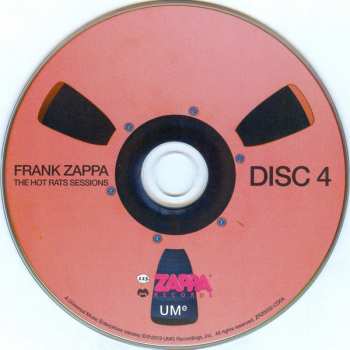 6CD/Set di cofanetti Frank Zappa: The Hot Rats Sessions DLX | LTD