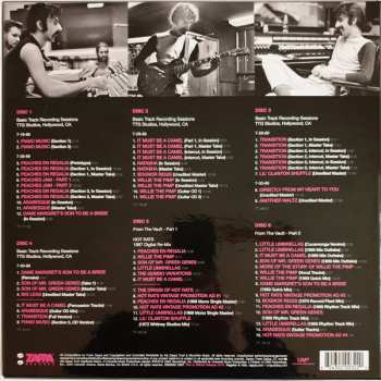 6CD/Set di cofanetti Frank Zappa: The Hot Rats Sessions DLX | LTD
