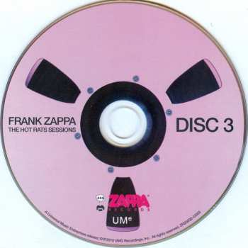 6CD/Set di cofanetti Frank Zappa: The Hot Rats Sessions DLX | LTD