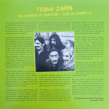 LP Frank Zappa: Live In London '68