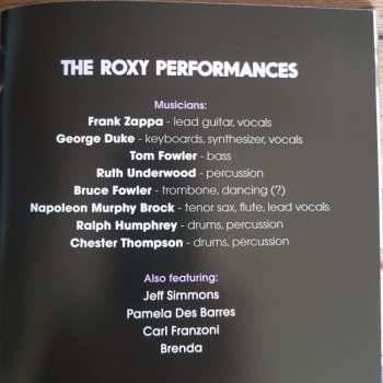 7CD/Set di cofanetti Frank Zappa: The Roxy Performances