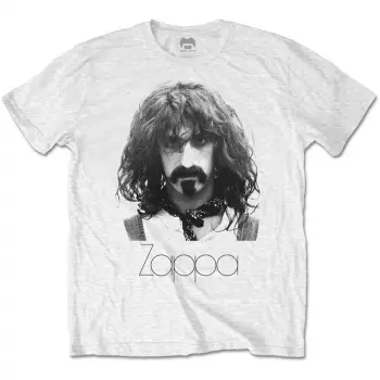 Maglietta Thin Logo Frank Zappa Portrait 